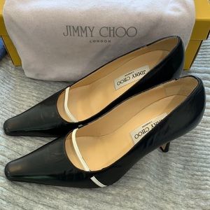 Jimmy Choo Black & White pumps - size 38